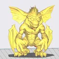 Mô hình 3D Gremlin TIPO MALO - Tượng trang trí cực chất - Thumbnail 5