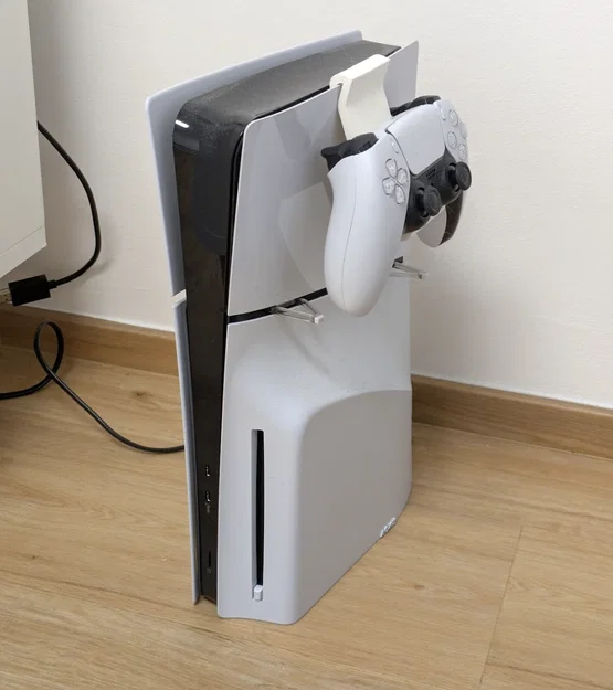 Móc treo tay cầm PS5 gọn nhẹ - Tự in 3D đơn giản không cần support - Image 1