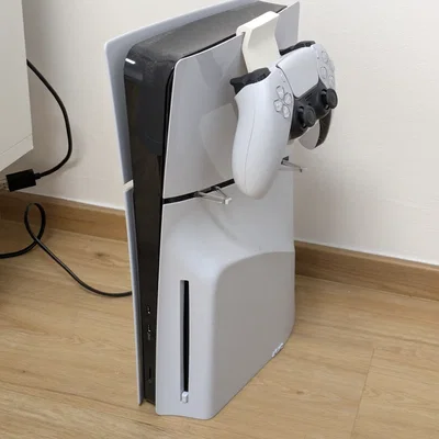 Móc treo tay cầm PS5 gọn nhẹ - Tự in 3D đơn giản không cần support