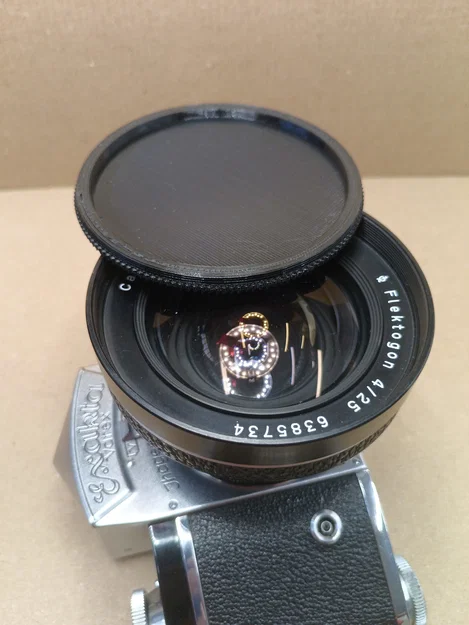 Nắp đậy ống kính 77mm (Lens cap) in 3D bảo vệ thấu kính chuyên nghiệp - Image 3