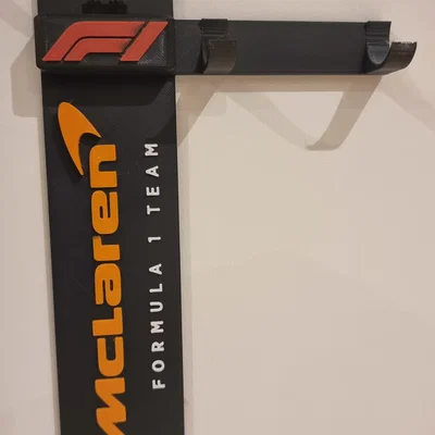 Giá treo tường 3D cho mô hình xe đua Lego F1 McLaren