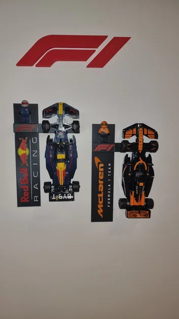 Giá treo tường 3D cho mô hình xe đua Lego F1 McLaren - Image 3