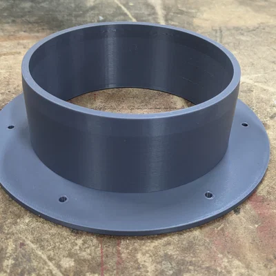 Mặt bích (Flange) cho ống hút bụi 5 inch