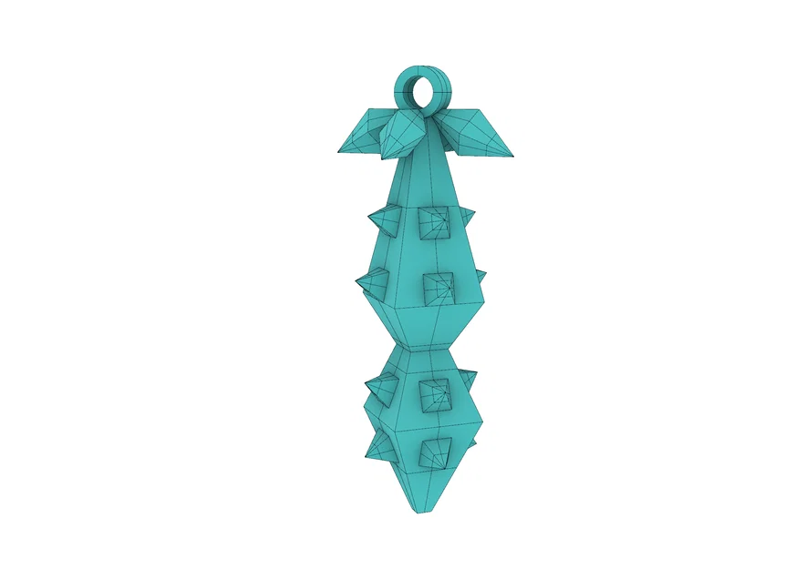 Mẫu móc khóa hình quả dâu tây độc đáo (PB Key chain) - File STL - Image 1
