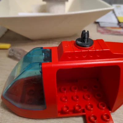 Sửa Trực Thăng Lego Duplo (bản lớn) – Trục Rotor Thay Thế