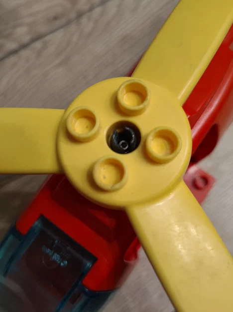 Sửa Trực Thăng Lego Duplo (bản lớn) – Trục Rotor Thay Thế - Image 3