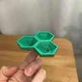 Đồ chơi fidget Lục Giác Bộ Ba (Triple Hexagon Fidget Toy) - Thumbnail 2