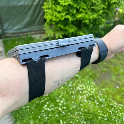 Hộp đựng tài liệu tactical kèm khung giữ bản đồ gắn tay