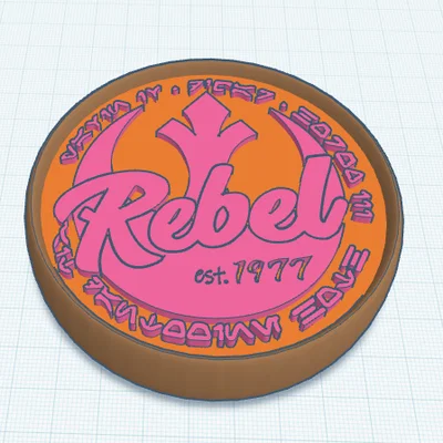 Nắp ly cà phê Rebel Star Wars – Nhấp một ngụm là vô Hội Nổi Dậy
