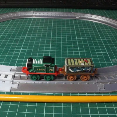 Bộ đường ray 3D cho tàu hỏa Mini Thomas & Friends tự in