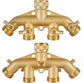 Giá đỡ lắp tường cho bộ chia vòi vườn 4 ngả (garden hose manifold/splitter) - Thumbnail 4