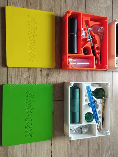 Hộp Đựng Airbrush (Airbrush Box) Tiện Lợi, Gọn Gàng Cho Mô Hình - Image 1