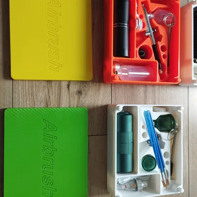 Hộp Đựng Airbrush (Airbrush Box) Tiện Lợi, Gọn Gàng Cho Mô Hình