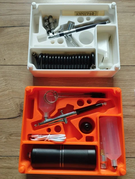 Hộp Đựng Airbrush (Airbrush Box) Tiện Lợi, Gọn Gàng Cho Mô Hình - Image 2