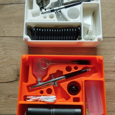 Hộp Đựng Airbrush (Airbrush Box) Tiện Lợi, Gọn Gàng Cho Mô Hình