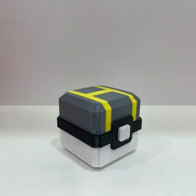 UltraBall Pokemon Multipart – Ultra Ball nhiều phần dễ in, dễ lắp