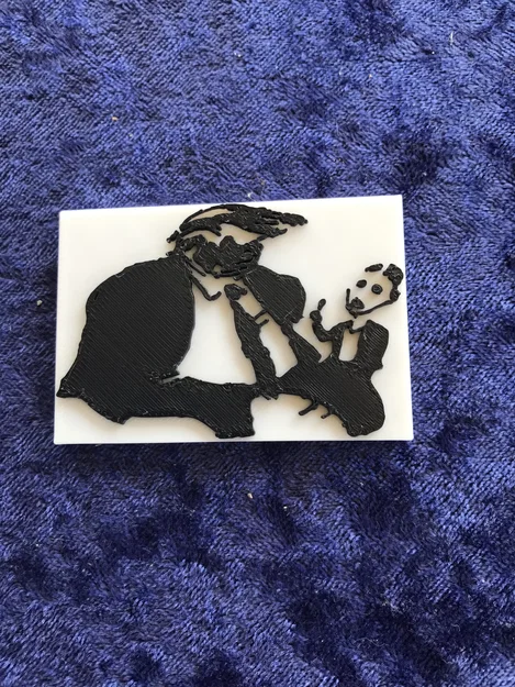 Mô hình in 3D nghệ thuật chân dung Trump và Mette - Image 1