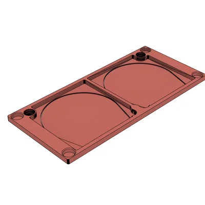 Nắp quạt tản nhiệt PRUSA CORE ONE hỗ trợ nam châm 8x3mm