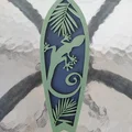 Bộ sưu tập 14 mô hình ván lướt sóng trang trí treo tường 3D - Thumbnail 5