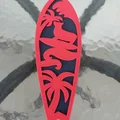 Bộ sưu tập 14 mô hình ván lướt sóng trang trí treo tường 3D - Thumbnail 7