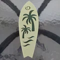 Bộ sưu tập 14 mô hình ván lướt sóng trang trí treo tường 3D - Thumbnail 13