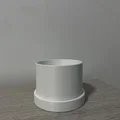 Chậu cây cảnh 3D thiết kế có đế thoát nước thông minh - Thumbnail 2
