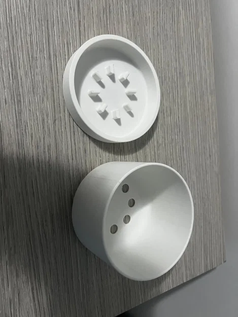 Chậu cây cảnh 3D thiết kế có đế thoát nước thông minh - Image 3