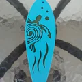 Bộ sưu tập 14 mô hình ván lướt sóng trang trí treo tường 3D - Thumbnail 14