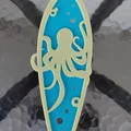 Bộ sưu tập 14 mô hình ván lướt sóng trang trí treo tường 3D - Thumbnail 15