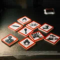 ChemLab Magnets – Nam châm cảnh báo GHS màu đỏ - Thumbnail 2