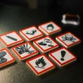 ChemLab Magnets – Nam châm cảnh báo GHS màu đỏ - Thumbnail 3
