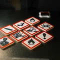 ChemLab Magnets – Nam châm cảnh báo GHS màu đỏ - Thumbnail 7