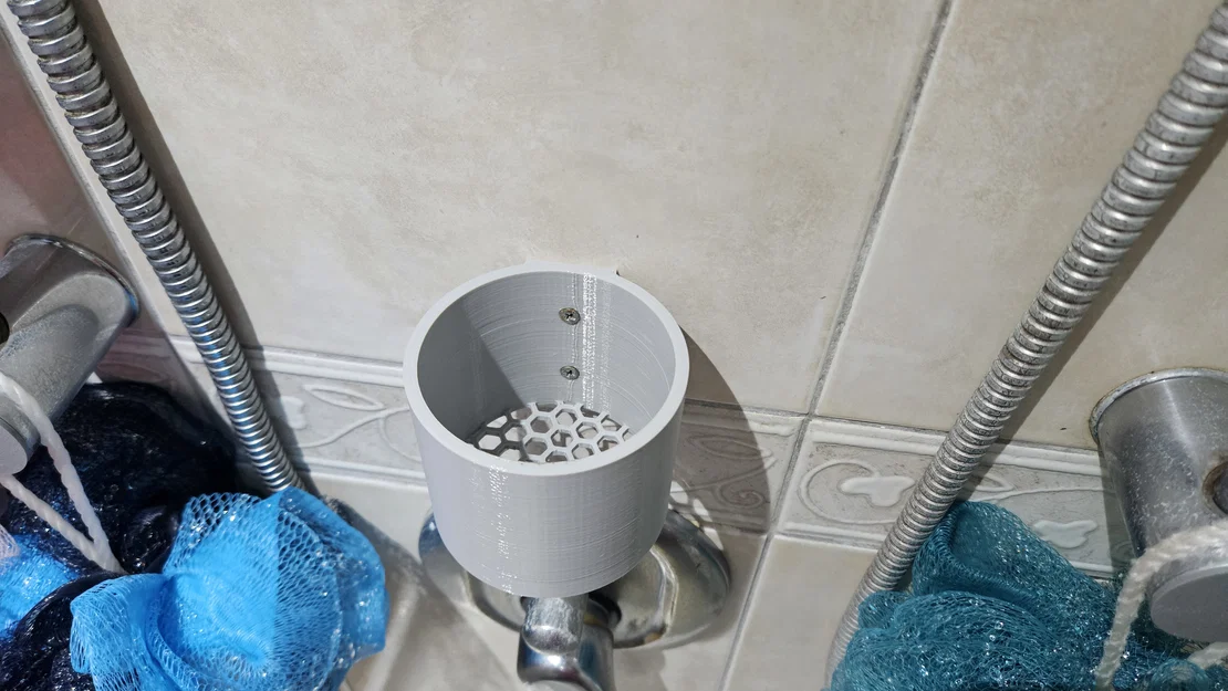 Giá treo chai sữa tắm thông minh (75mm) - Tự in 3D tại nhà - Image 5