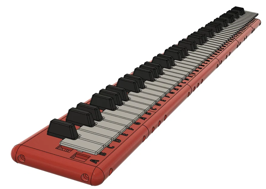 MIDI88: Bàn phím MIDI 88 phím dùng switch MX - Image 2