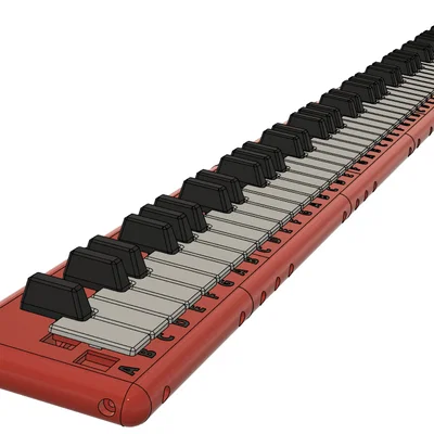MIDI88: Bàn phím MIDI 88 phím dùng switch MX