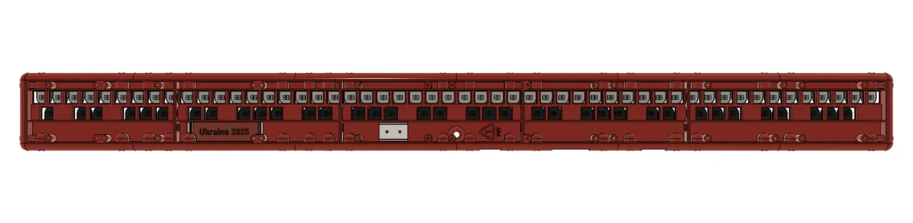 MIDI88: Bàn phím MIDI 88 phím dùng switch MX - Image 4