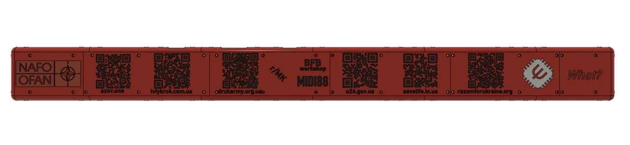 MIDI88: Bàn phím MIDI 88 phím dùng switch MX - Image 10