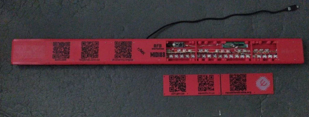 MIDI88: Bàn phím MIDI 88 phím dùng switch MX - Image 14