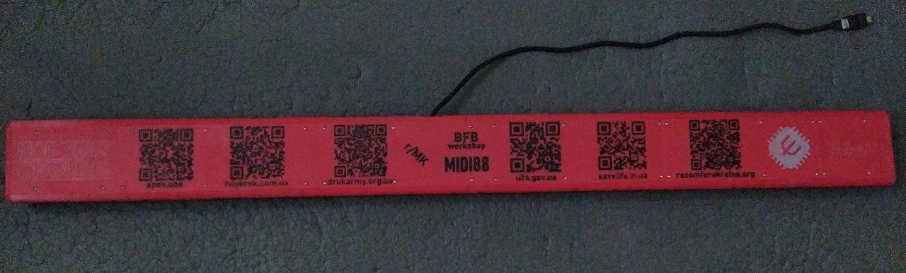 MIDI88: Bàn phím MIDI 88 phím dùng switch MX - Image 16