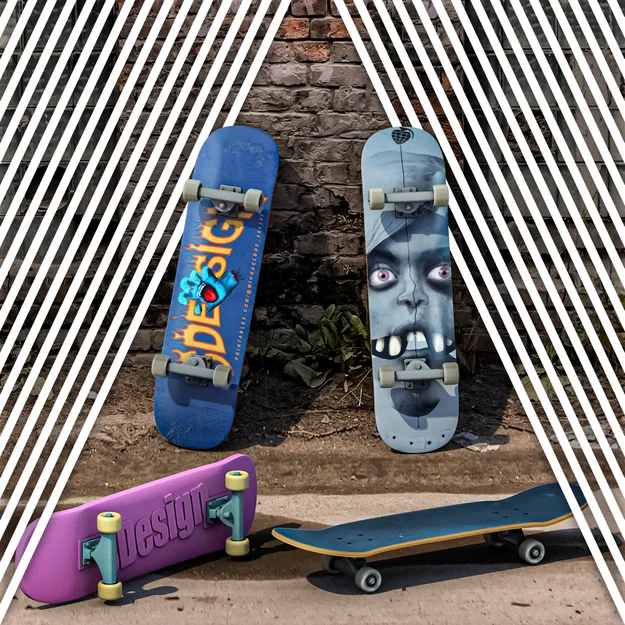 Skateboard (Tỉ lệ 1/18) - Image 1