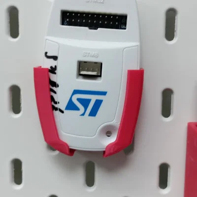 Giá treo ST-Link V2 cho bảng treo tường IKEA Skadis cực tiện lợi