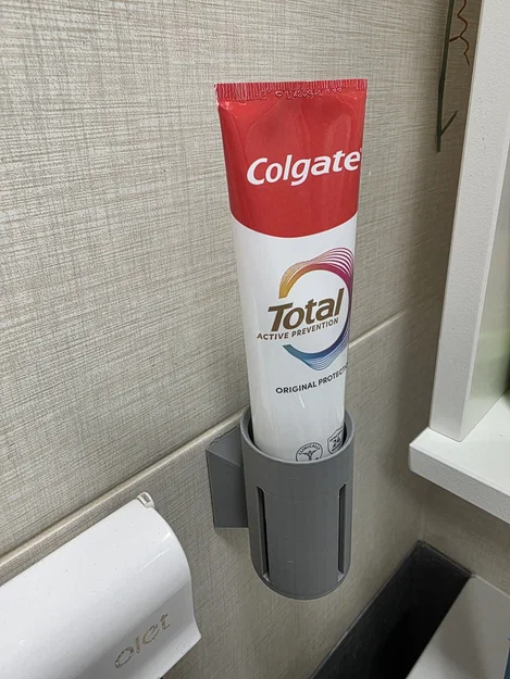 Giá treo kem đánh răng dán tường (Toothpaste Wall Holder) - Image 1