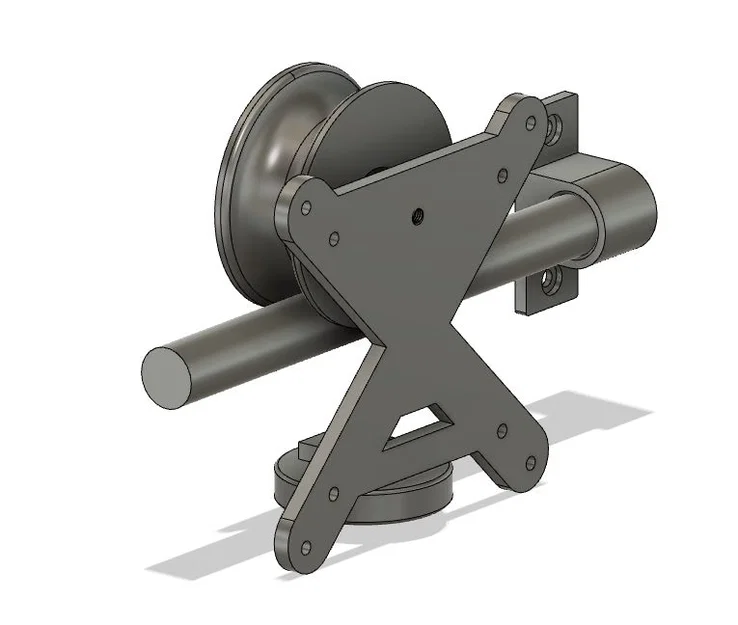 Khung treo TV trượt thông minh (Rolling TV Mount) tự in 3D - Image 1