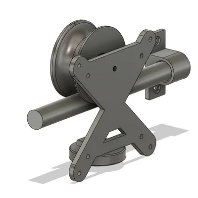 Khung treo TV trượt thông minh (Rolling TV Mount) tự in 3D