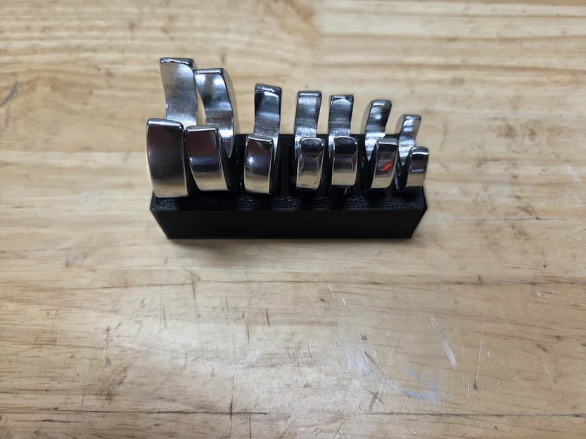 Khay 3D Sắp Xếp Bộ Cờ Lê Đầu Quạ Pittsburgh Crowfoot Gọn Gàng - Image 1