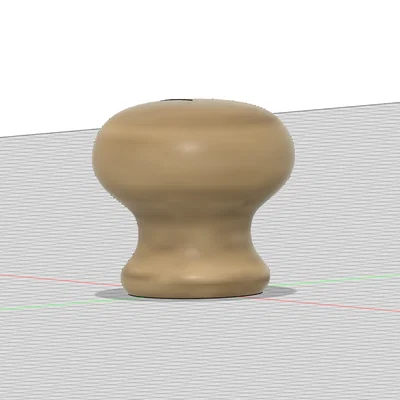 Núm Tay Nắm Ngăn Kéo Công Thái Học (Parametric)