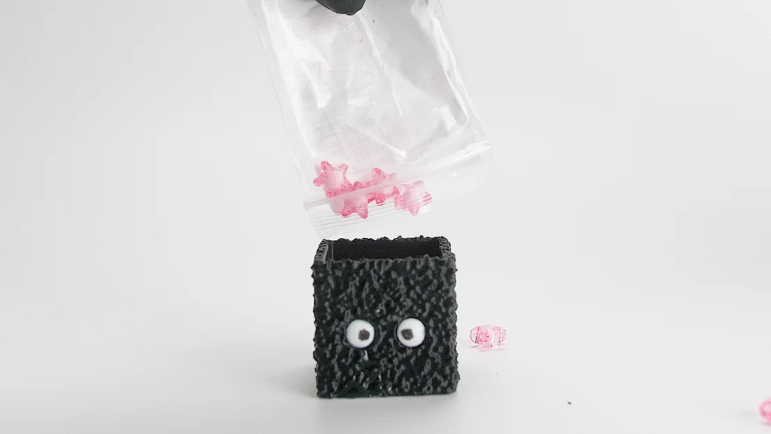 Hộp Lưu Trữ Pixel Mini Soot Sprite (Gridfinity compatible 1x1) - Image 1