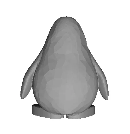 Mô hình chú chim cánh cụt Club Penguin dễ thương dùng in 3D - Image 2