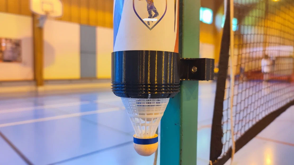 Ống nhả ống cầu lông (badminton shuttlecock dispenser) - Image 1