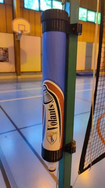 Ống nhả ống cầu lông (badminton shuttlecock dispenser) - Image 3
